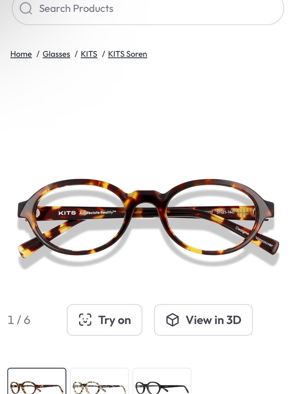 Kits Soren Frames Non-Prescription